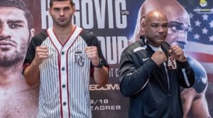 Hrgović and Mansour weigh-in ahead of WBC International title clash