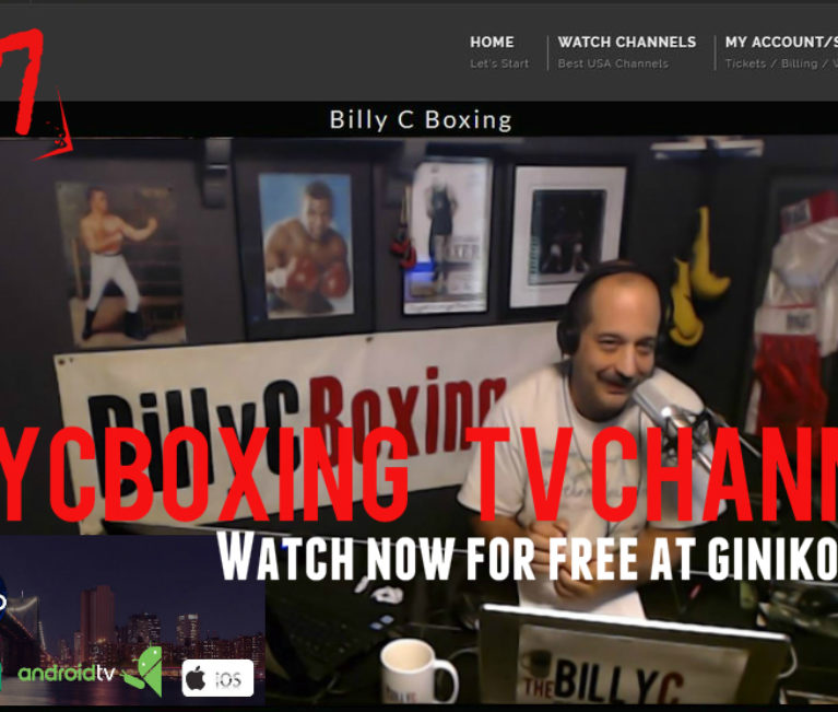 24/7 BillyCBoxing TV Channel